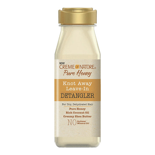Cream of Nature Pure Honey Knot Away Leave-In Detangler, 8 Oz